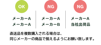 NG組み合わせ例